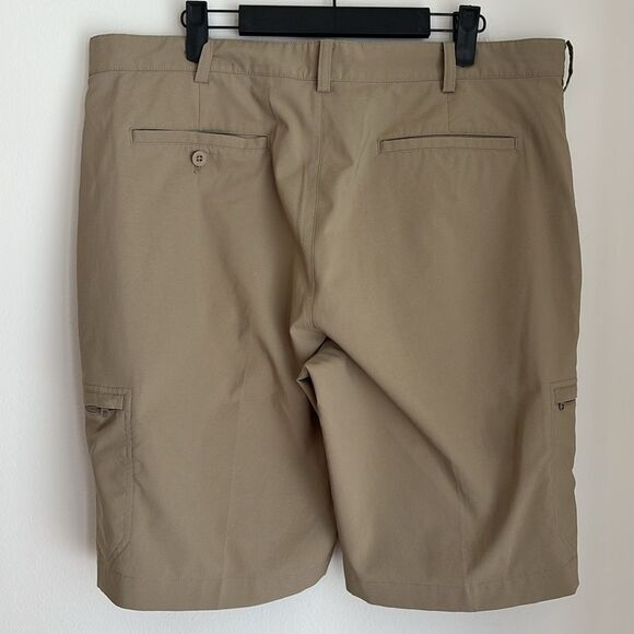Nike Men’s golf shorts dry-fit cargo tan beige performance quick dry size 36 EUC - Picture 6 of 9